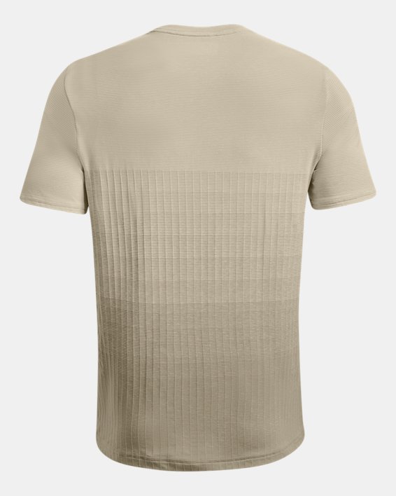 Men's UA Seamless Lux Short Sleeve in Brown image number 5